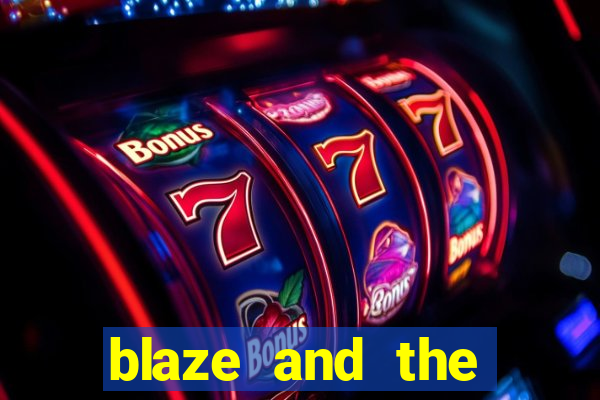 blaze and the monster machines logo font